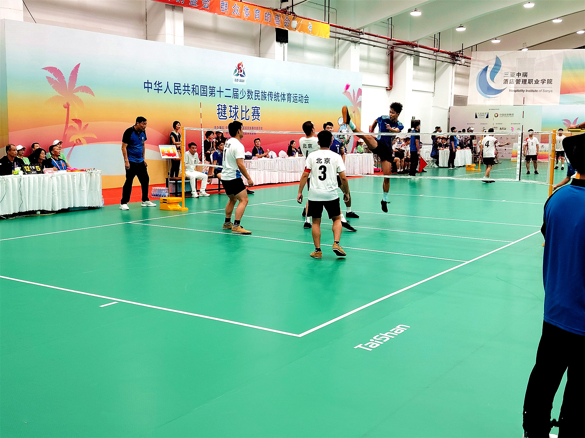 奥运品质｜球王会体育各类场地器材亮相第十二届全国少数民族传统体育运动会